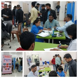 News 19 Airport Metro station camp